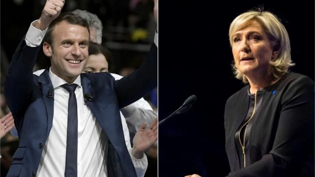 Macron Dan Le Pen